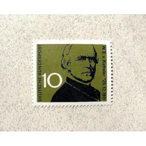  Поштова марка Німеччина ФРН " Особистості " 1961 рік **