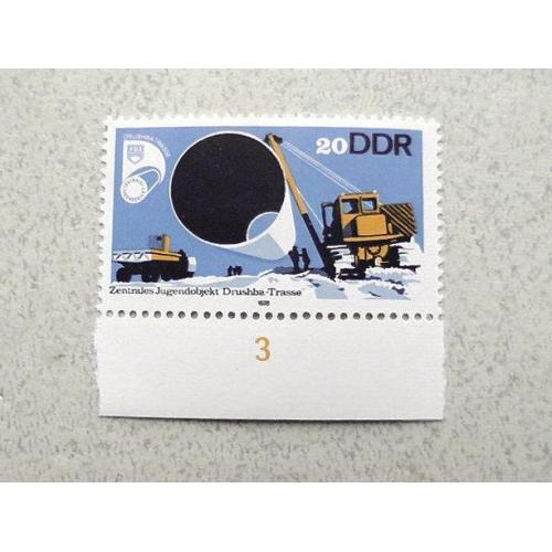  Поштова марка Німеччина НДР " Техніка " 1978 рік **