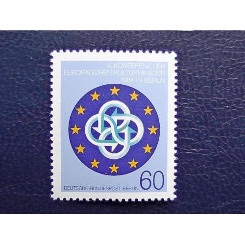  Поштова марка Німеччина Західний Берлін " Конференція " 1984 рік **