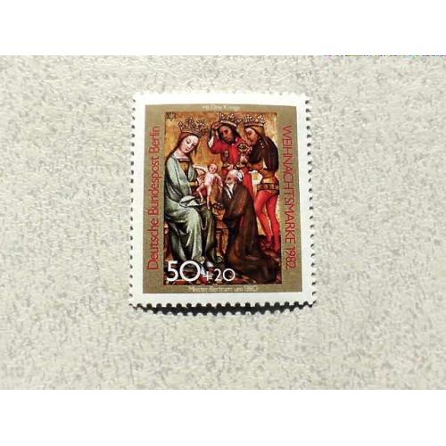  Поштова марка Німеччина Західний Берлін " Релігія " 1982 рік **