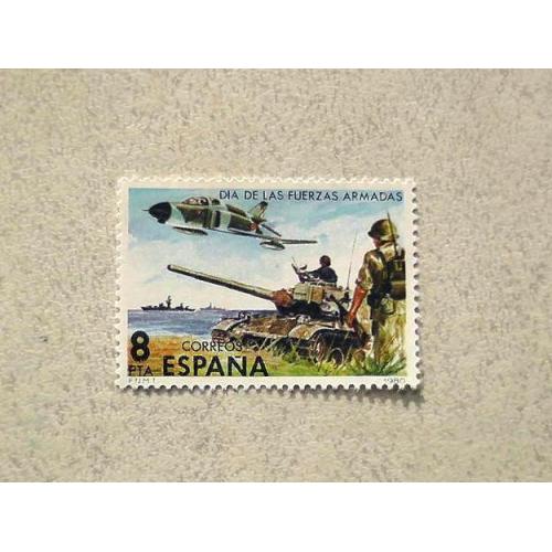  Поштова марка Іспанія " Війна " 1980 рік **