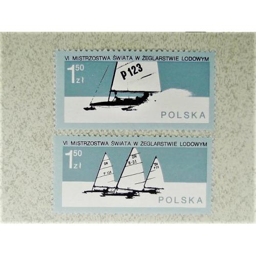  Поштові марки Польща " Флот Парусники " 