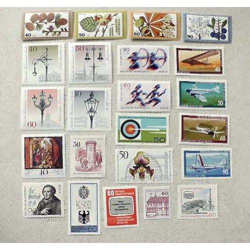 Повний річний набір поштових марок Німеччина Західний Берлін 1979 рік ** 