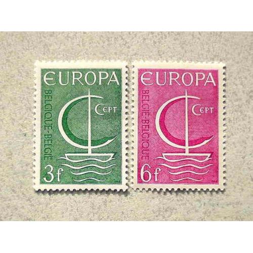  Серія поштових марок Бельгія " Європа СЕРТ " 1961 рік **