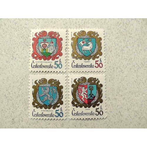  Серія поштових марок Чехословаччина 1982 рік ** 