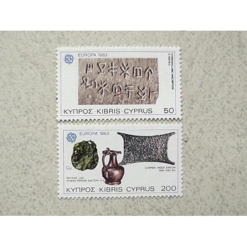  Серія поштових марок Кіпр " Європа СЕРТ " 1983 рік **