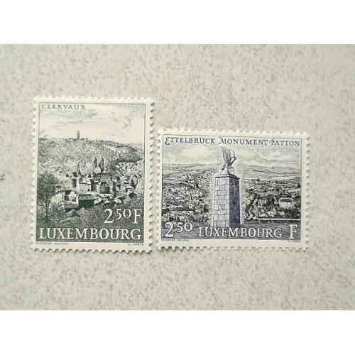  Серія поштових марок Люксембург 1961 рік **