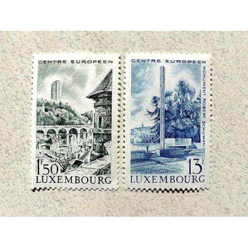  Серія поштових марок Люксембург 1966 рік **
