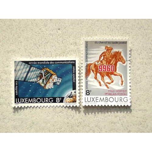  Серія поштових марок Люксембург 1983 рік **