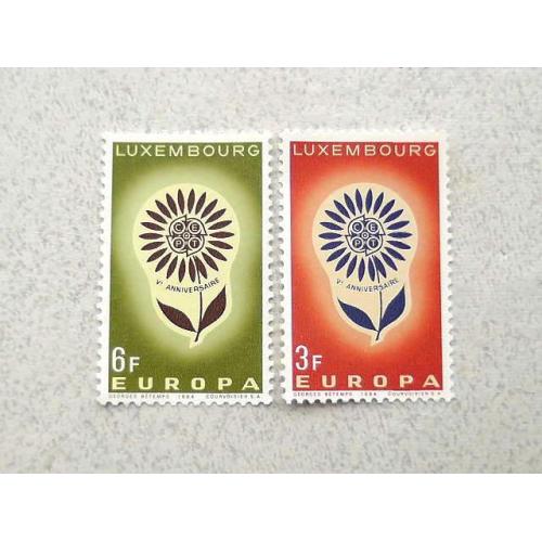  Серія поштових марок Люксембург " Єропа СЕРТ " 1964 рік **
