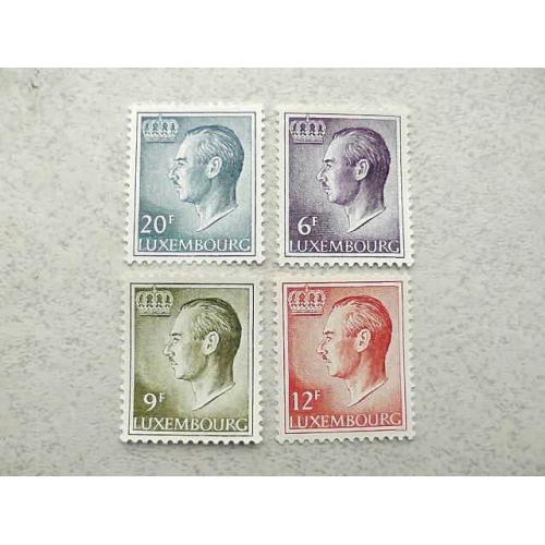  Серія поштових марок Люксембург " Стандартний випуск " 1975 рік **