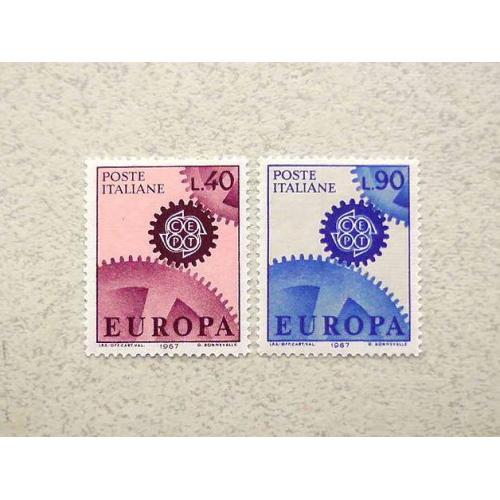  Серія поштових марок Люксембург " Європа СЕРТ "  1967 рік **