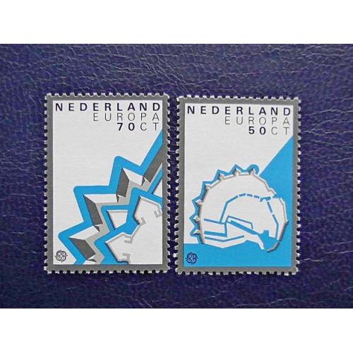 Серія поштових марок Нідерланди " Європа CEPT " 1967 рік **