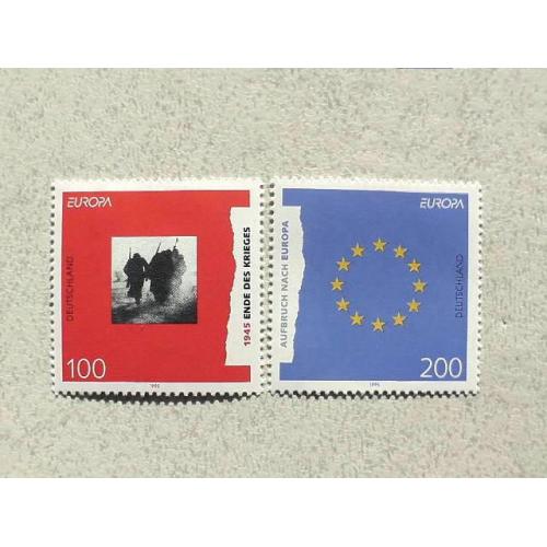  Серія поштових марок Німеччина ФРН " Європа СЕРТ " 1995 рік **