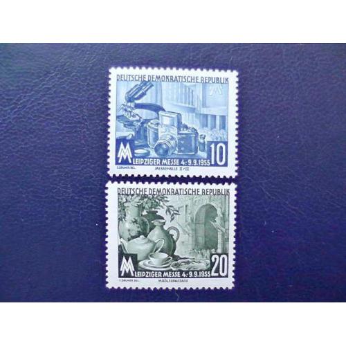  Серія поштових марок Німеччина НДР " Ярмарка " 1955 рік **