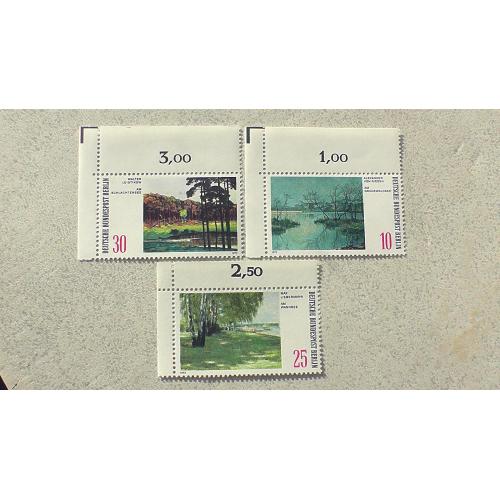  Серія поштових марок Німеччина Західний Берлін 1972 рік **