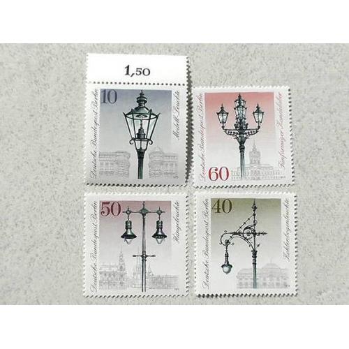  Серія поштових марок Німеччина Західний Берлін 1979 рік **