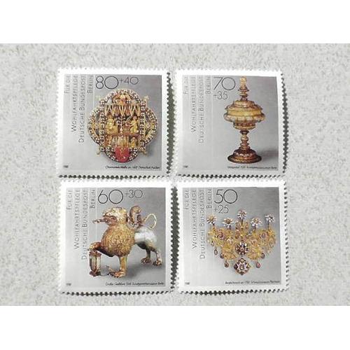  Серія поштових марок Німеччина Західний Берлін 1988 рік **