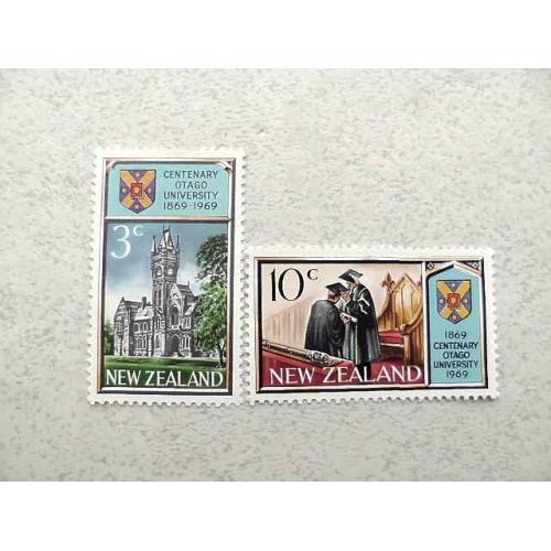   Серія поштових марок Нова Зеландія 1969 рік **