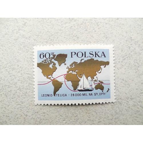  Поштова марка Польща " Флот Кораблі " 1969 рік 