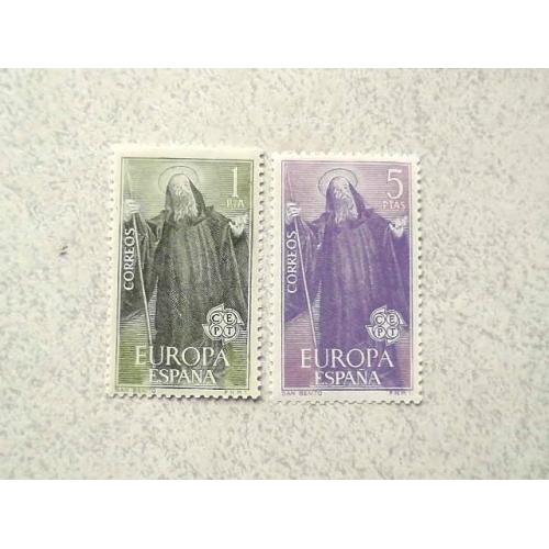  Серія поштових марок Іспанія  1965 рік **