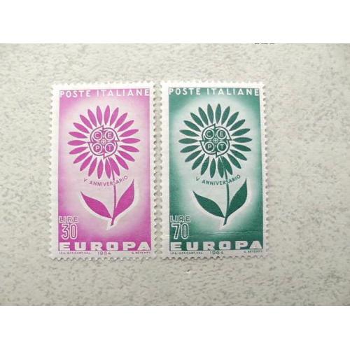  Серія поштових марок Італія " Європа СЕРТ " 1964 рік **