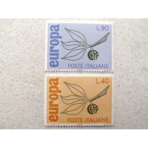  Серія поштових марок Італія " Європа СЕРТ " 1965 рік **