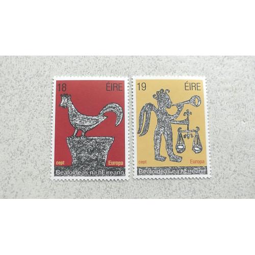  Серія поштовиї марок Ірландія " Європа СЕРТ " 1981 рік **