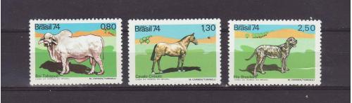 Бразилия № 1459-1461