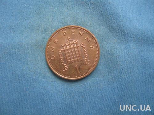 Великобритания 1 пенни 2001 год