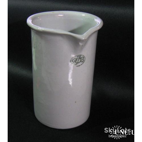 Фарфор Чашка Кружка лейка лабораторная РФЗ СССР