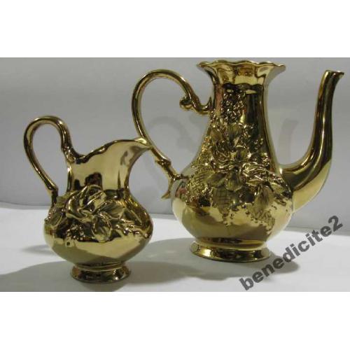 Фарфор Кофейник + молочник   (СССР) Редкость!!!