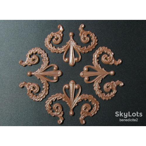 Мебельные Декоративные накладки Декор СССР Художественное литье пластмасса Прекрасное состояние