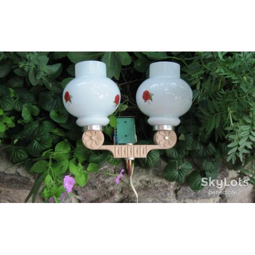 Настенный светильник Бра 2-х слойное молочное стекло СССР