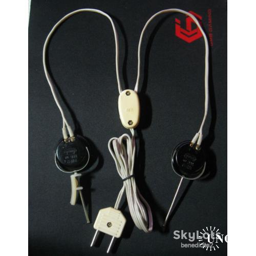 Раритетные наушники Октава Тон-2 1600 Ом с регулятором громкости СССР