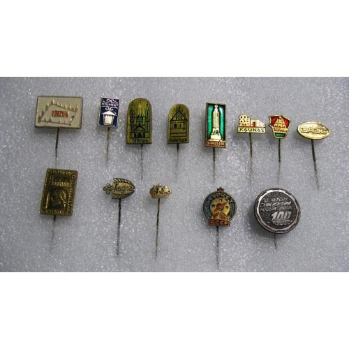 Распродажа!!! Редкие значки самоколки СССР тяжелые