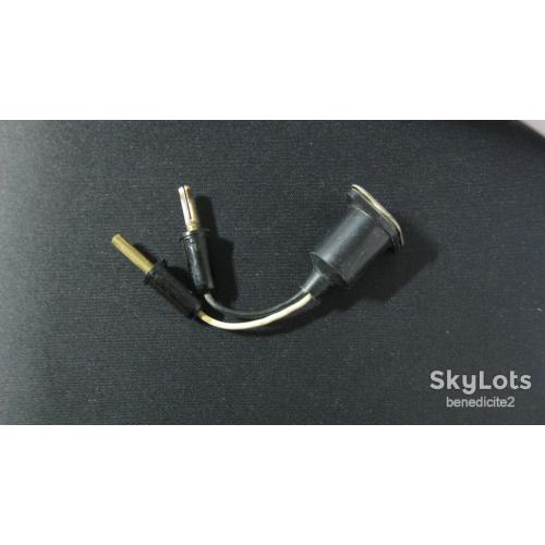 Штекер для электро радио аппаратуры СССР