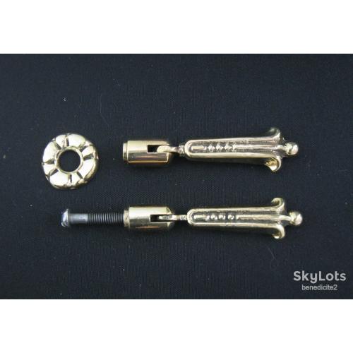 Старинная мебельная ручка латунь бронза В прекрасном состоянии