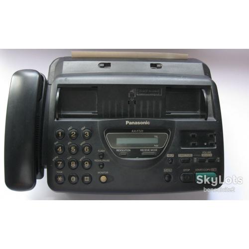Телефон Факс Факсимильный аппарат Panasonic KX-FT21