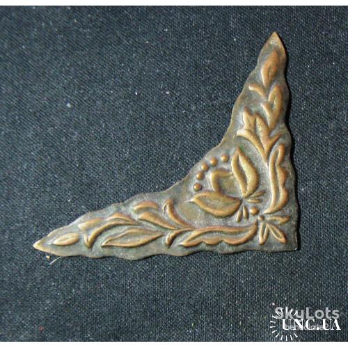 Уголок от старинной книги металл (Евангелие)