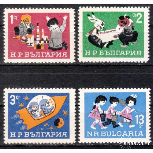 Болгария 1966 № 1643-1646 День детей