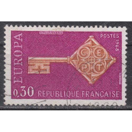 Франция 1968 №1621 Европа. Ключ