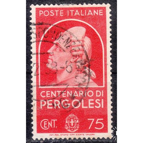 Италия 1937 №596 200 лет содня смерти композитора Перголези