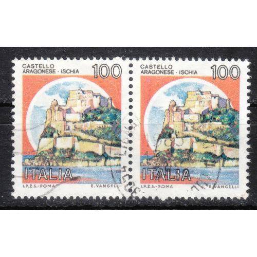 Италия 1980 №1708І Замки (пара)