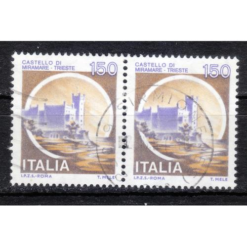 Италия 1980 №1710І Замки (пара)