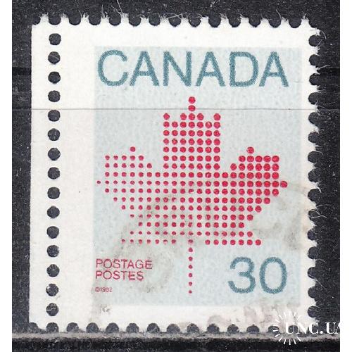 Канада 1982 №831А Кленовый лист 2
