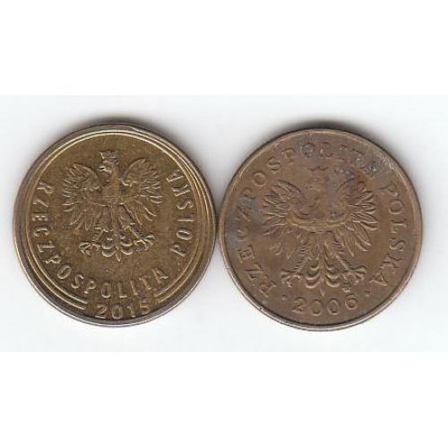 Польша 2 гроша (2 монеты)
