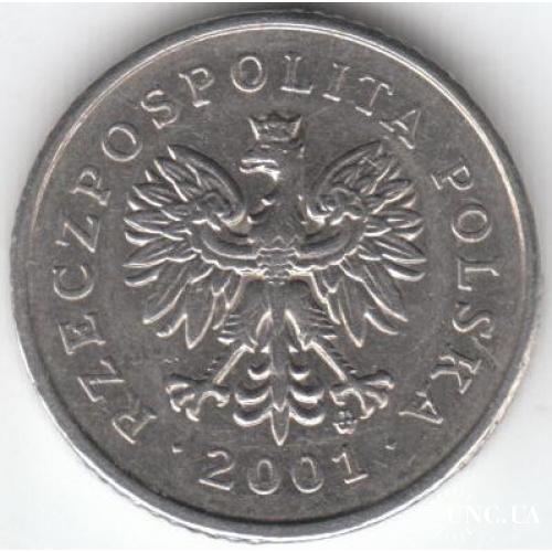Польша 2001 10 грошей