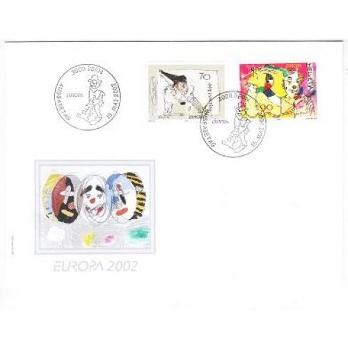 Швейцария 2002 Mi № 1794-1795 КПД Европа ЦИРК