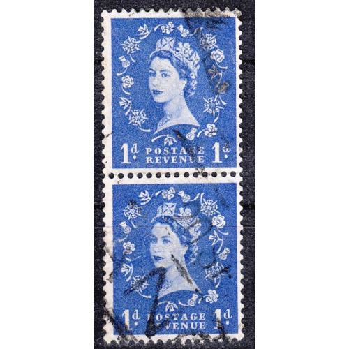Великобритания 1958 №319хХ  Королева Елизавета ІІ (пара)